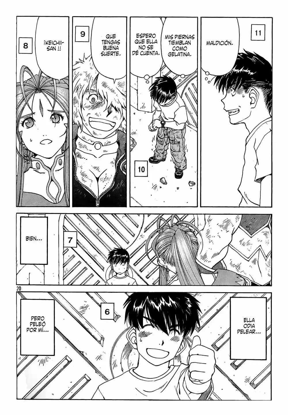 Aa! Megami-sama! capítulo 260, página 20