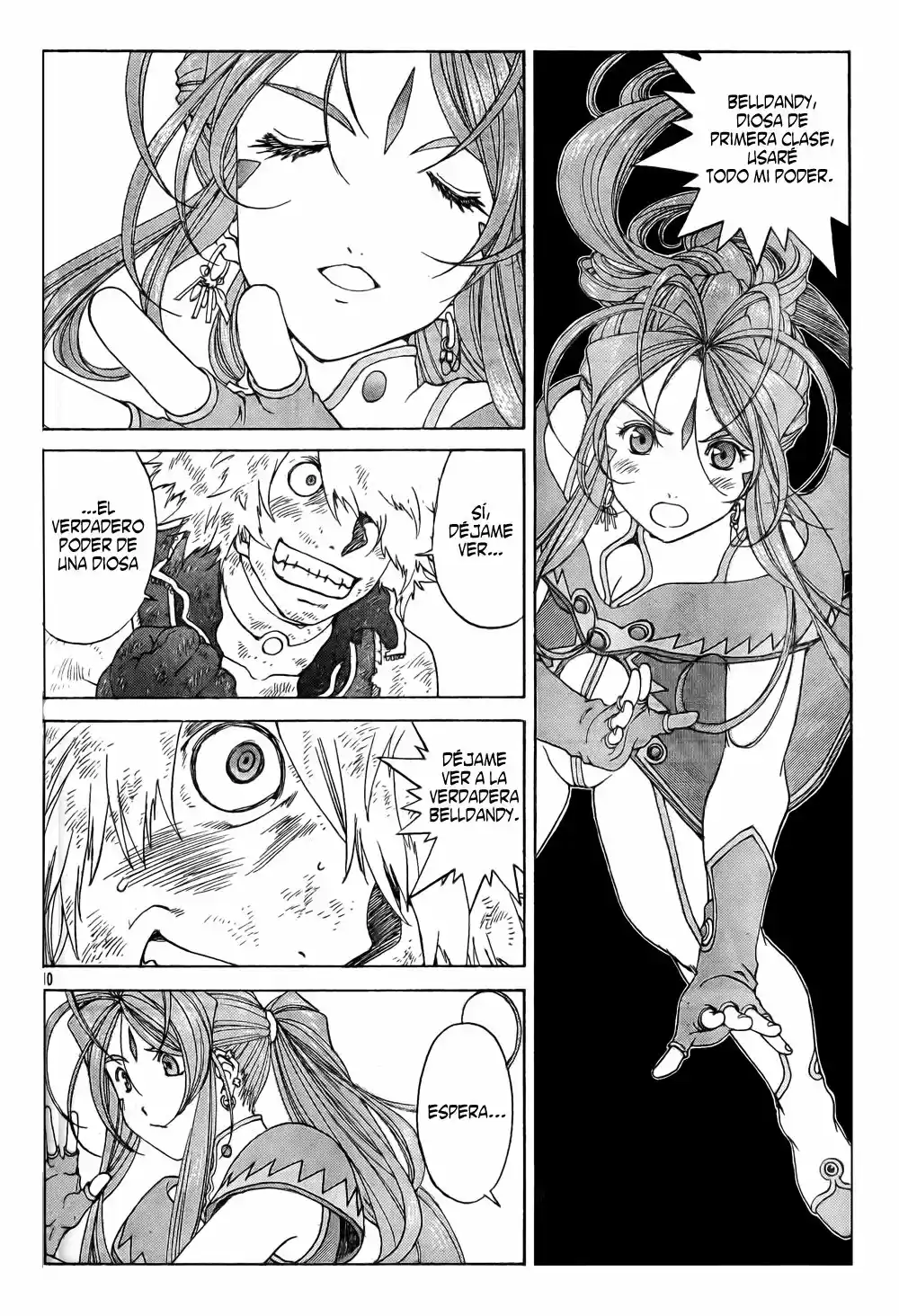 Aa! Megami-sama! capítulo 261, página 9