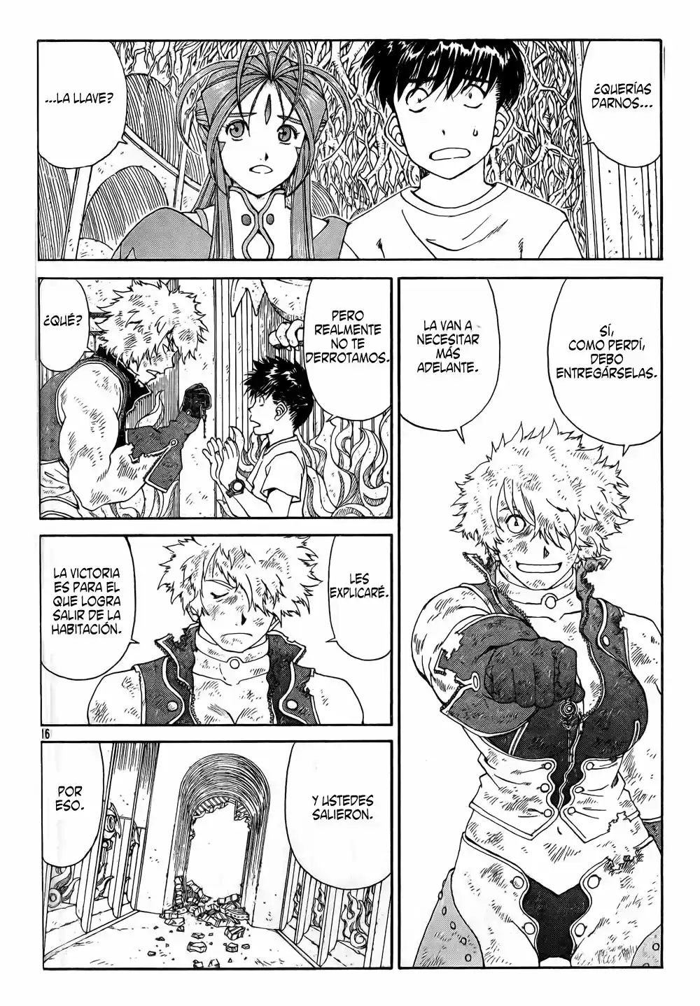 Aa! Megami-sama! capítulo 261, página 14