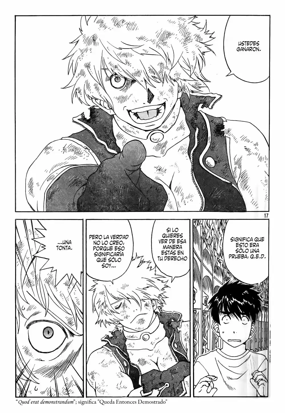 Aa! Megami-sama! capítulo 261, página 15