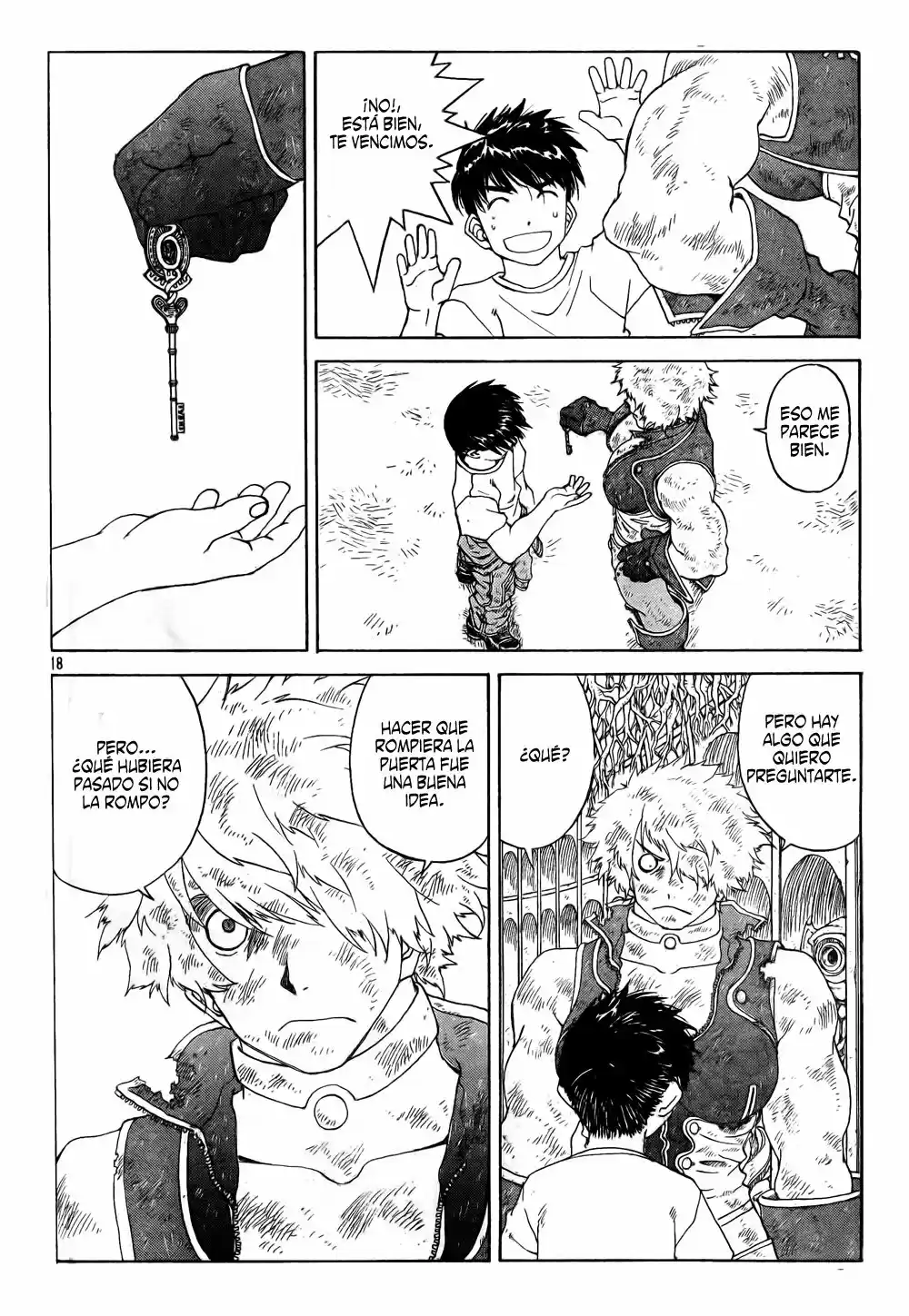 Aa! Megami-sama! capítulo 261, página 16