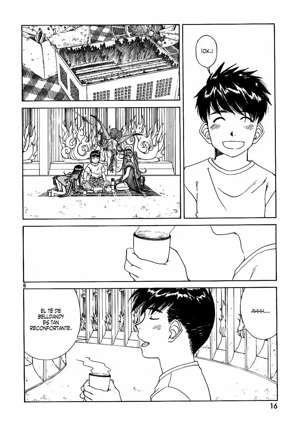 Aa! Megami-sama! capítulo 262, página 6
