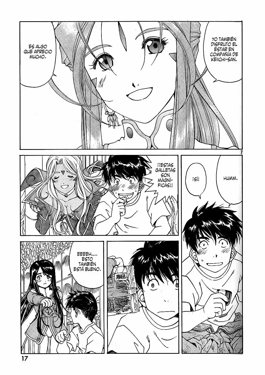 Aa! Megami-sama! capítulo 262, página 7