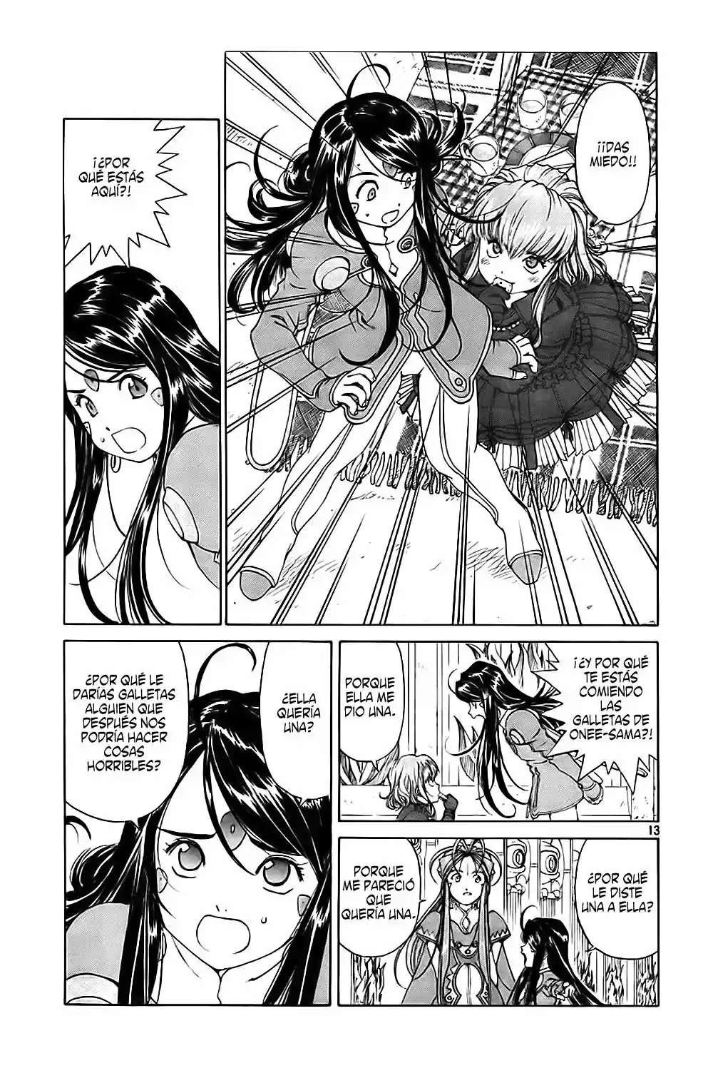 Aa! Megami-sama! capítulo 262, página 13