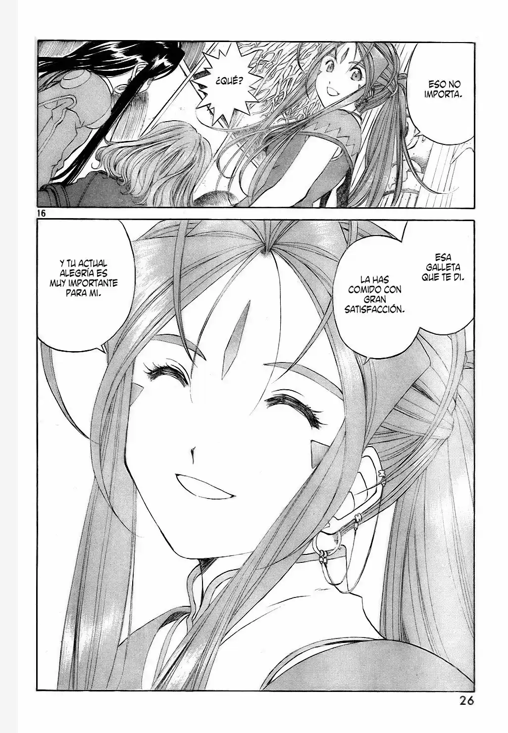 Aa! Megami-sama! capítulo 262, página 16