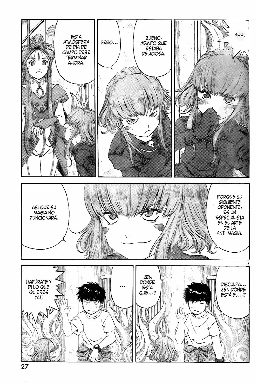 Aa! Megami-sama! capítulo 262, página 17