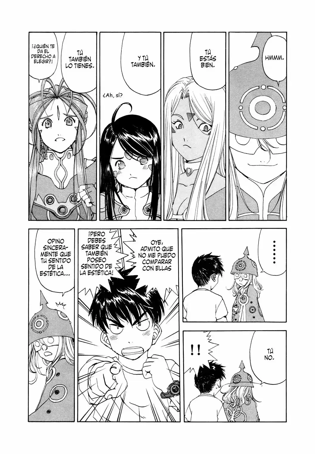 Aa! Megami-sama! capítulo 263, página 3