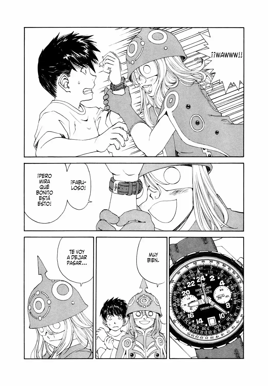 Aa! Megami-sama! capítulo 263, página 4
