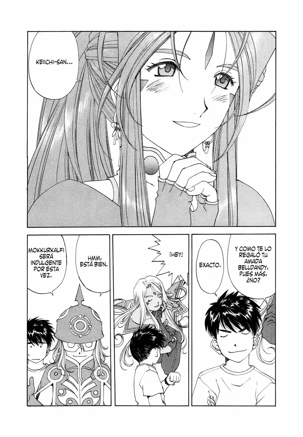 Aa! Megami-sama! capítulo 263, página 6