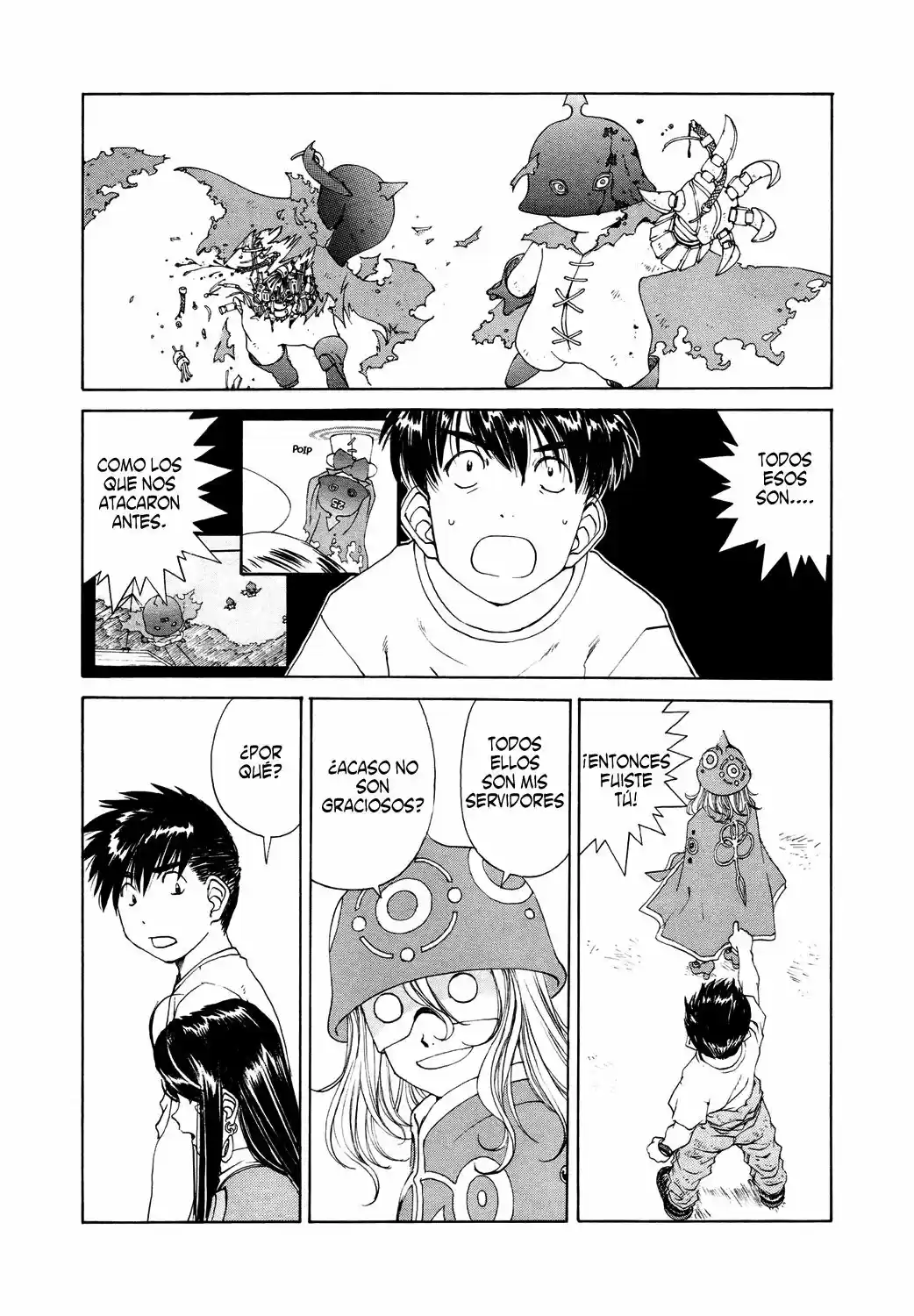 Aa! Megami-sama! capítulo 263, página 10