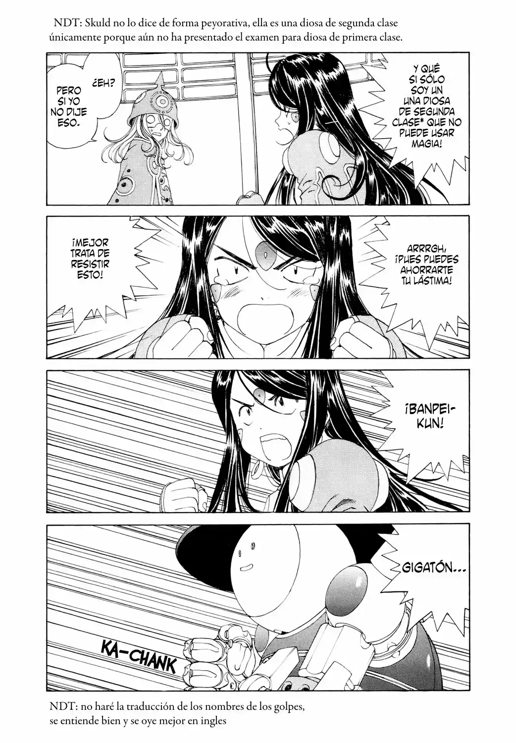 Aa! Megami-sama! capítulo 265, página 4