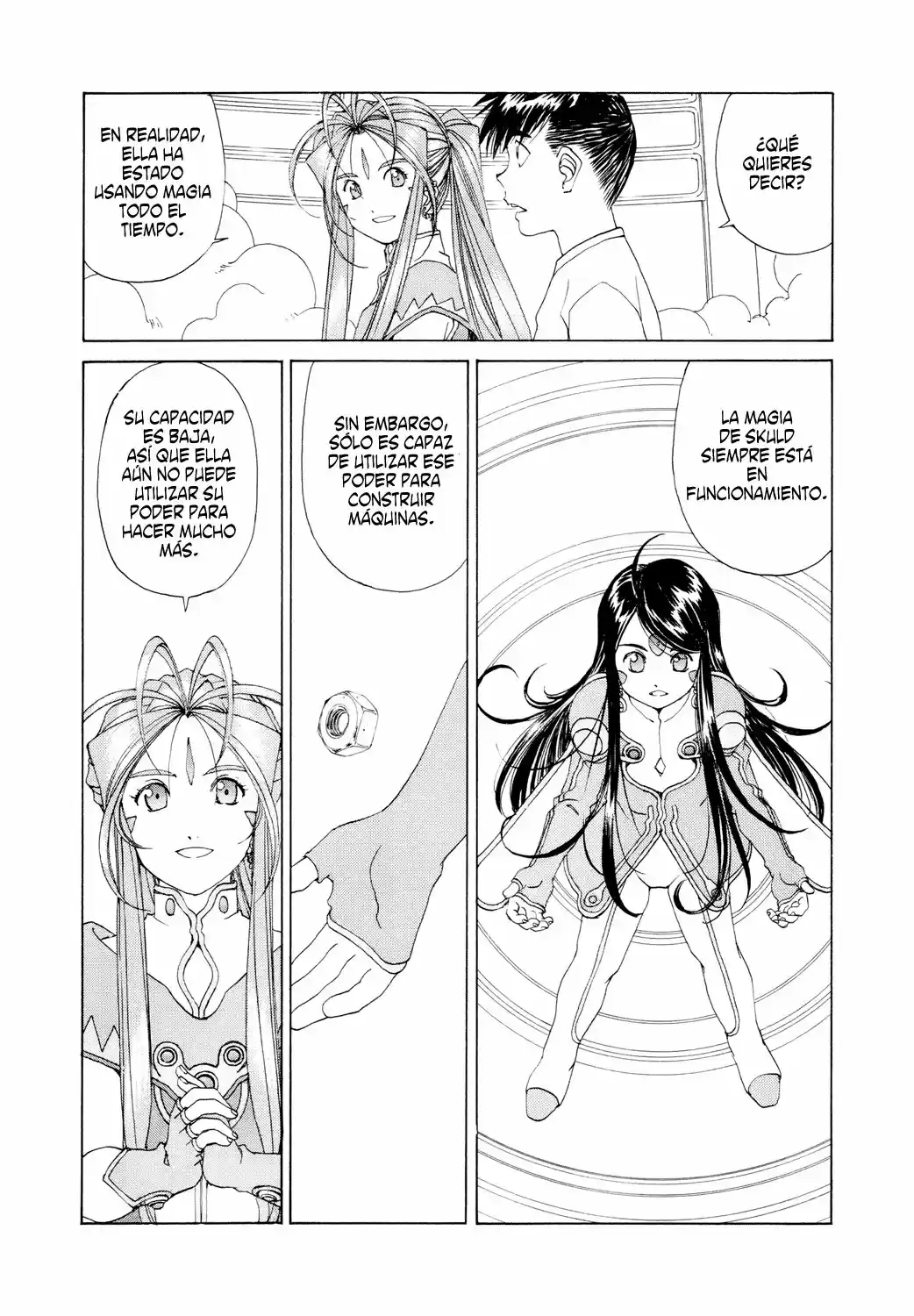 Aa! Megami-sama! capítulo 265, página 9