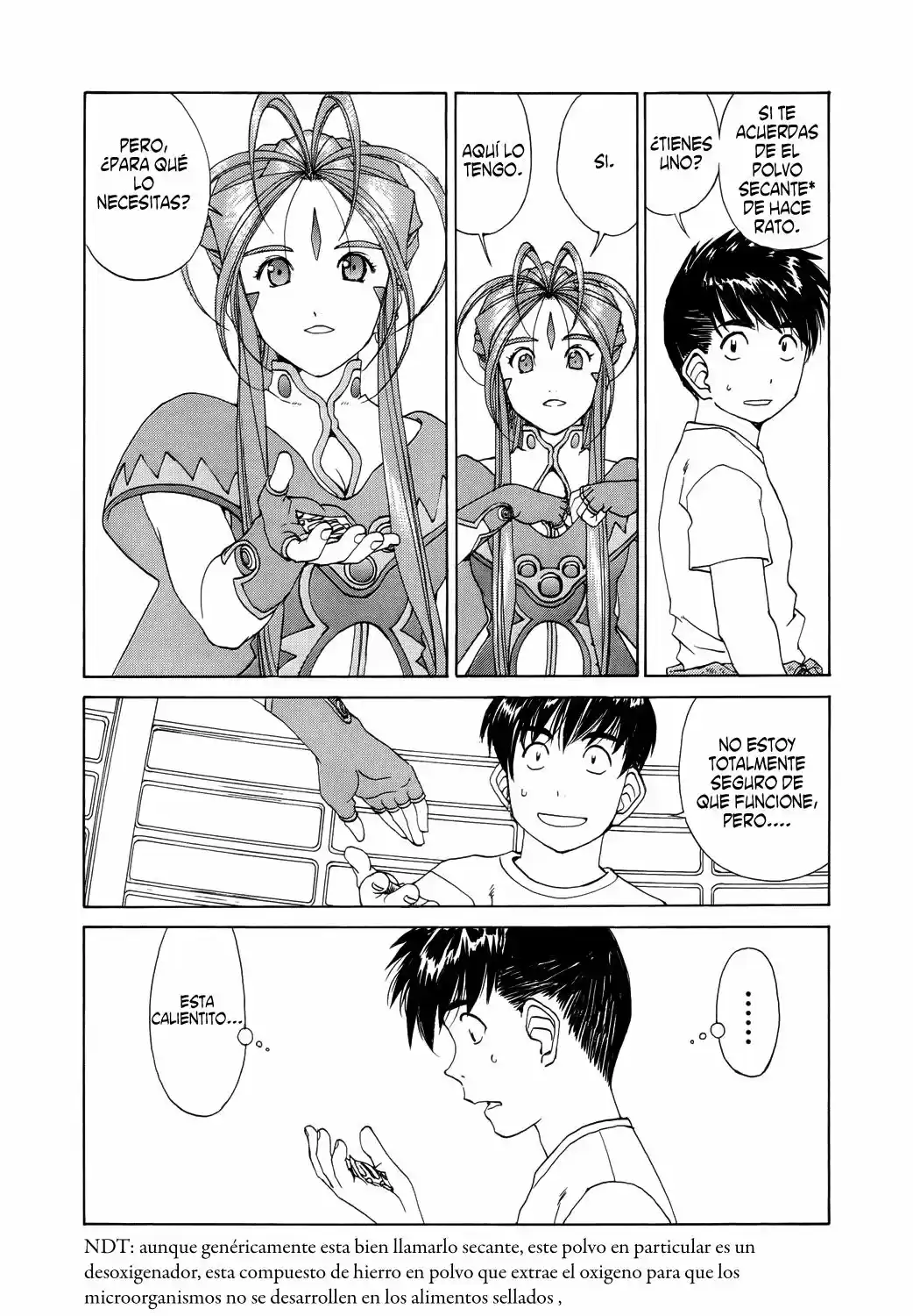Aa! Megami-sama! capítulo 266, página 7