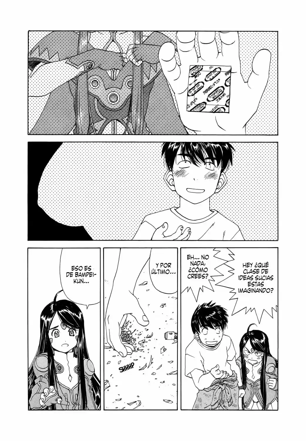 Aa! Megami-sama! capítulo 266, página 8
