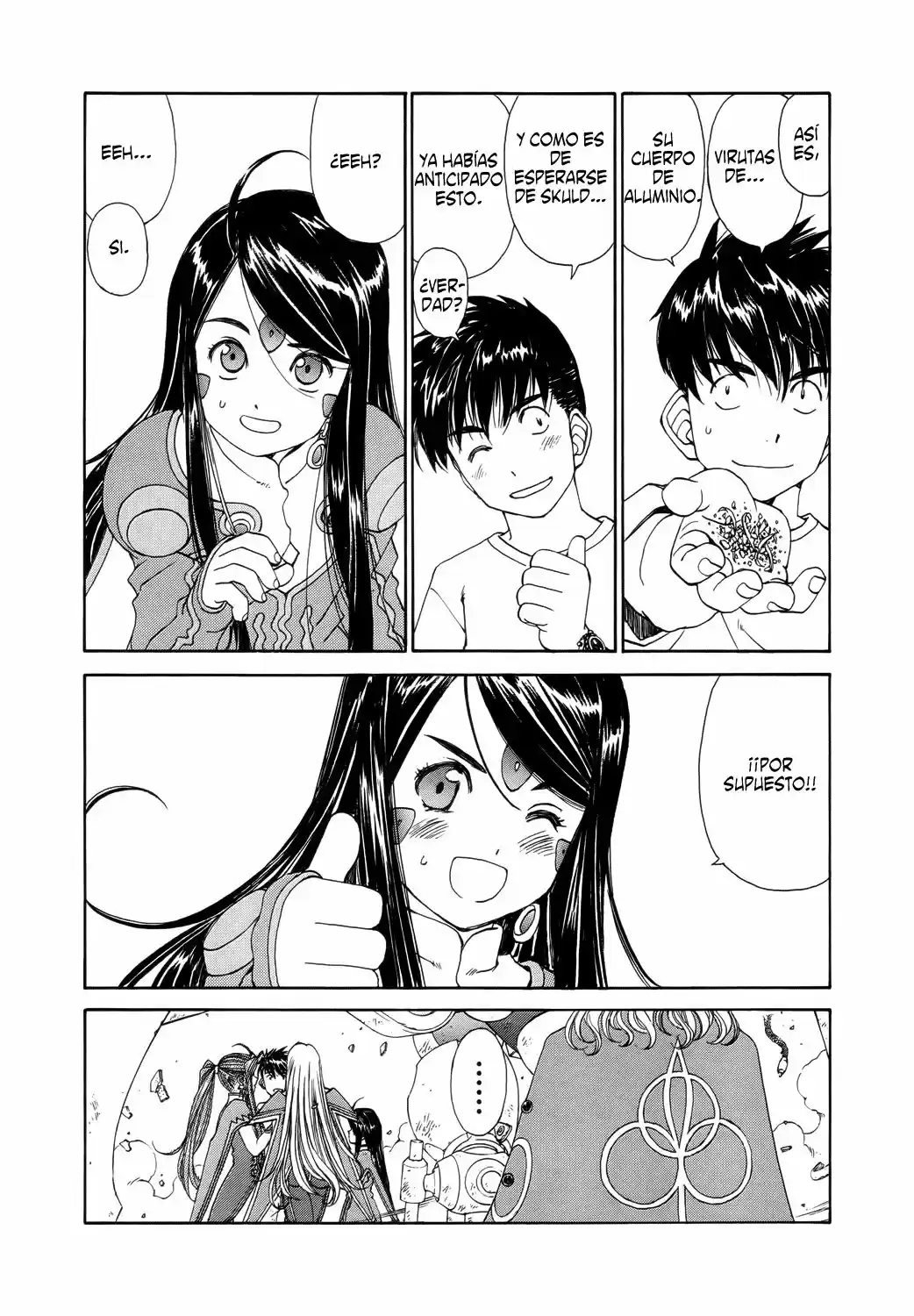 Aa! Megami-sama! capítulo 266, página 9