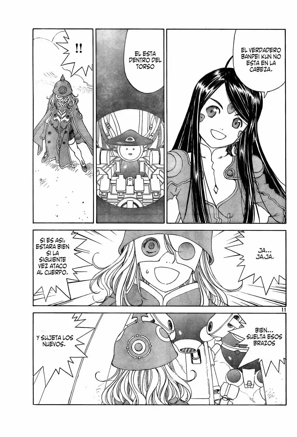 Aa! Megami-sama! capítulo 267, página 10