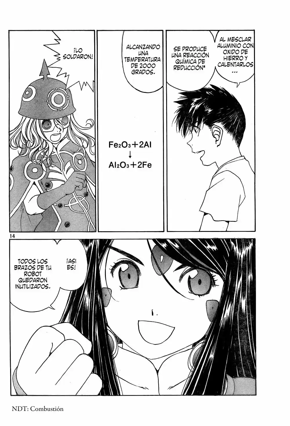 Aa! Megami-sama! capítulo 267, página 13