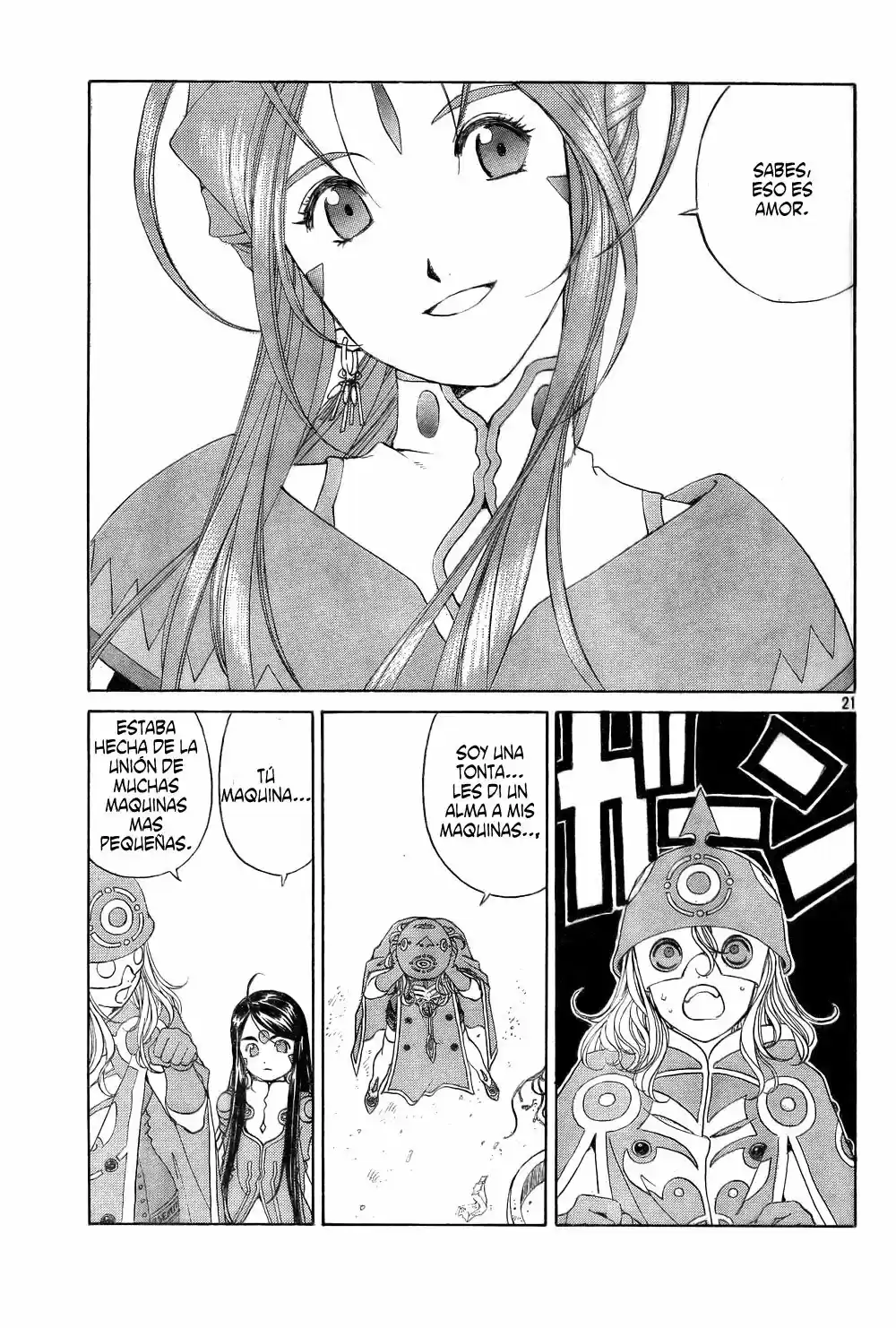 Aa! Megami-sama! capítulo 267, página 19