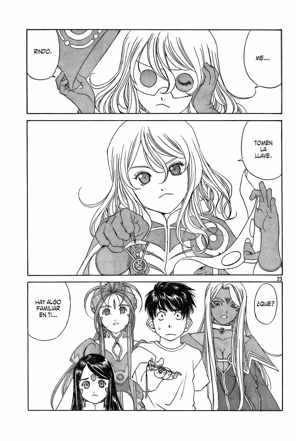 Aa! Megami-sama! capítulo 267, página 20