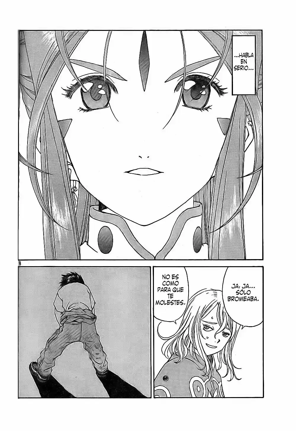 Aa! Megami-sama! capítulo 268, página 8
