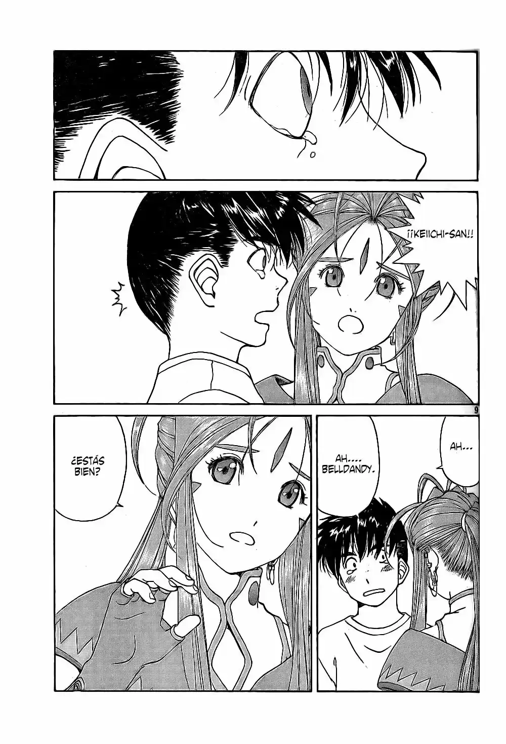 Aa! Megami-sama! capítulo 268, página 9