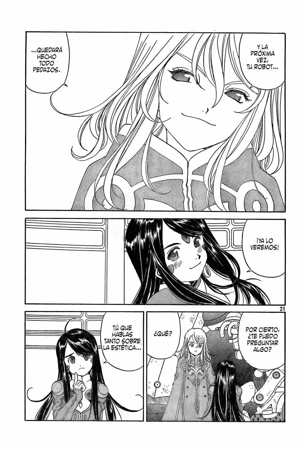 Aa! Megami-sama! capítulo 268, página 19