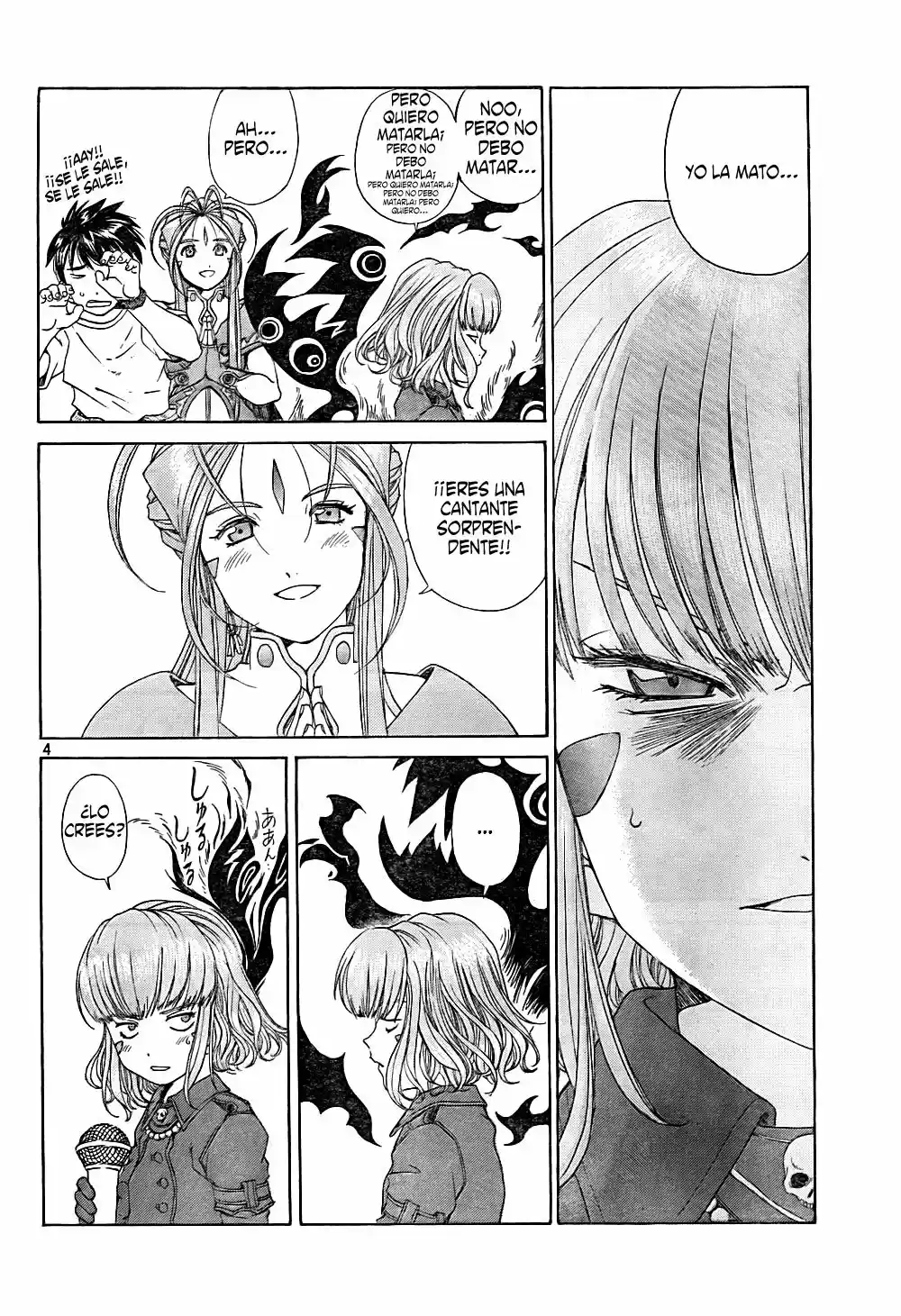 Aa! Megami-sama! capítulo 269, página 4