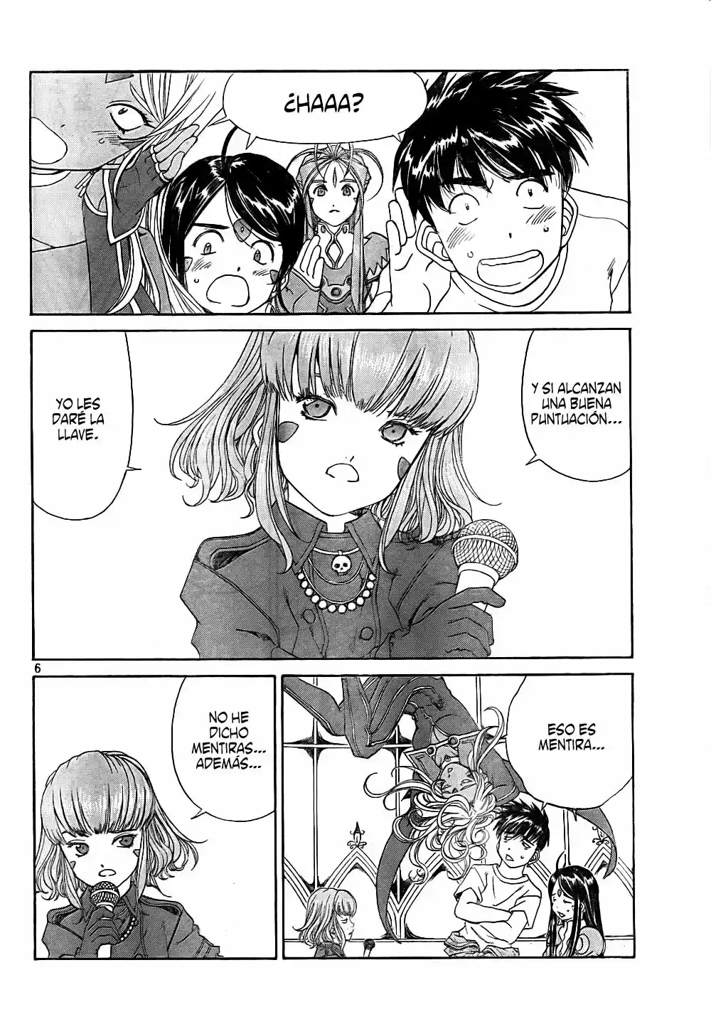 Aa! Megami-sama! capítulo 269, página 6