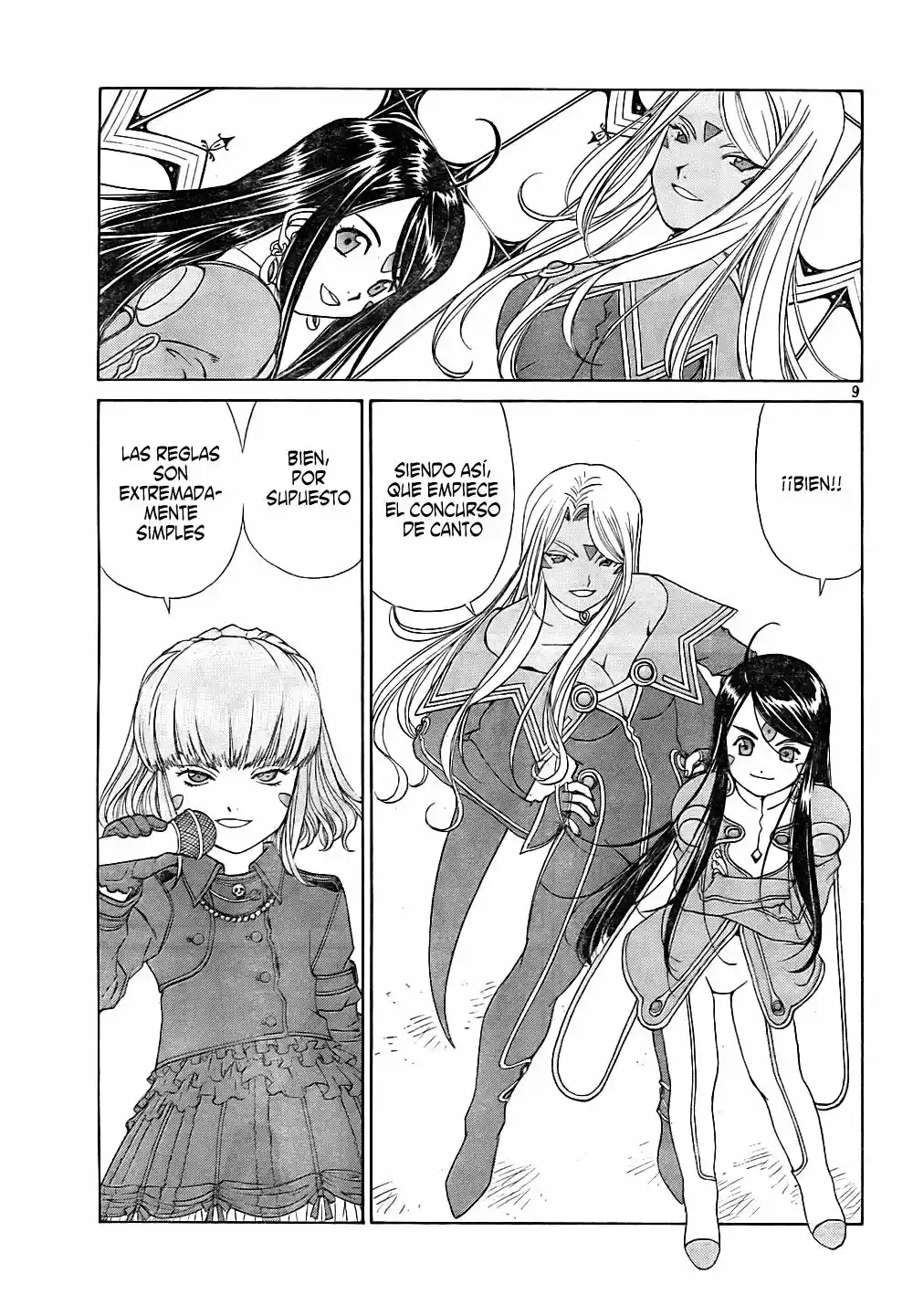 Aa! Megami-sama! capítulo 269, página 9