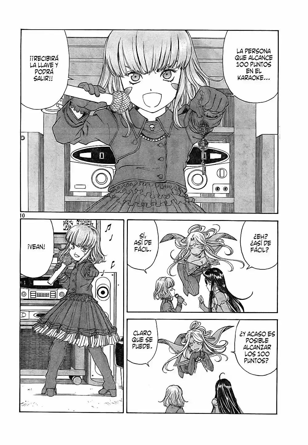 Aa! Megami-sama! capítulo 269, página 10