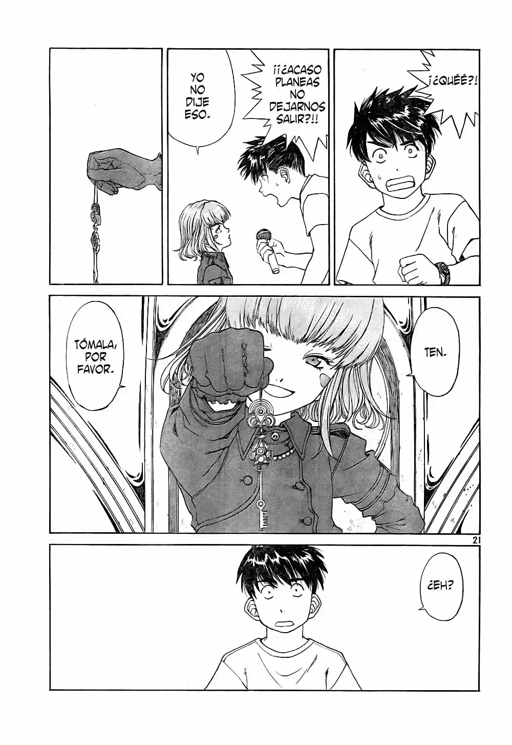 Aa! Megami-sama! capítulo 269, página 21