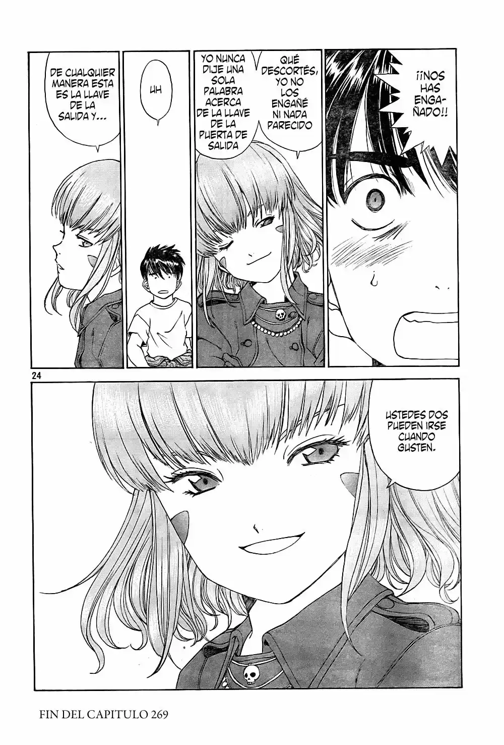 Aa! Megami-sama! capítulo 269, página 24