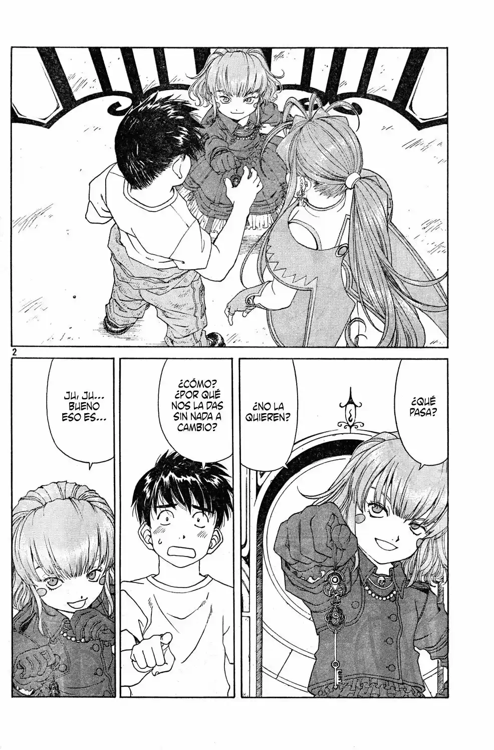 Aa! Megami-sama! capítulo 270, página 2