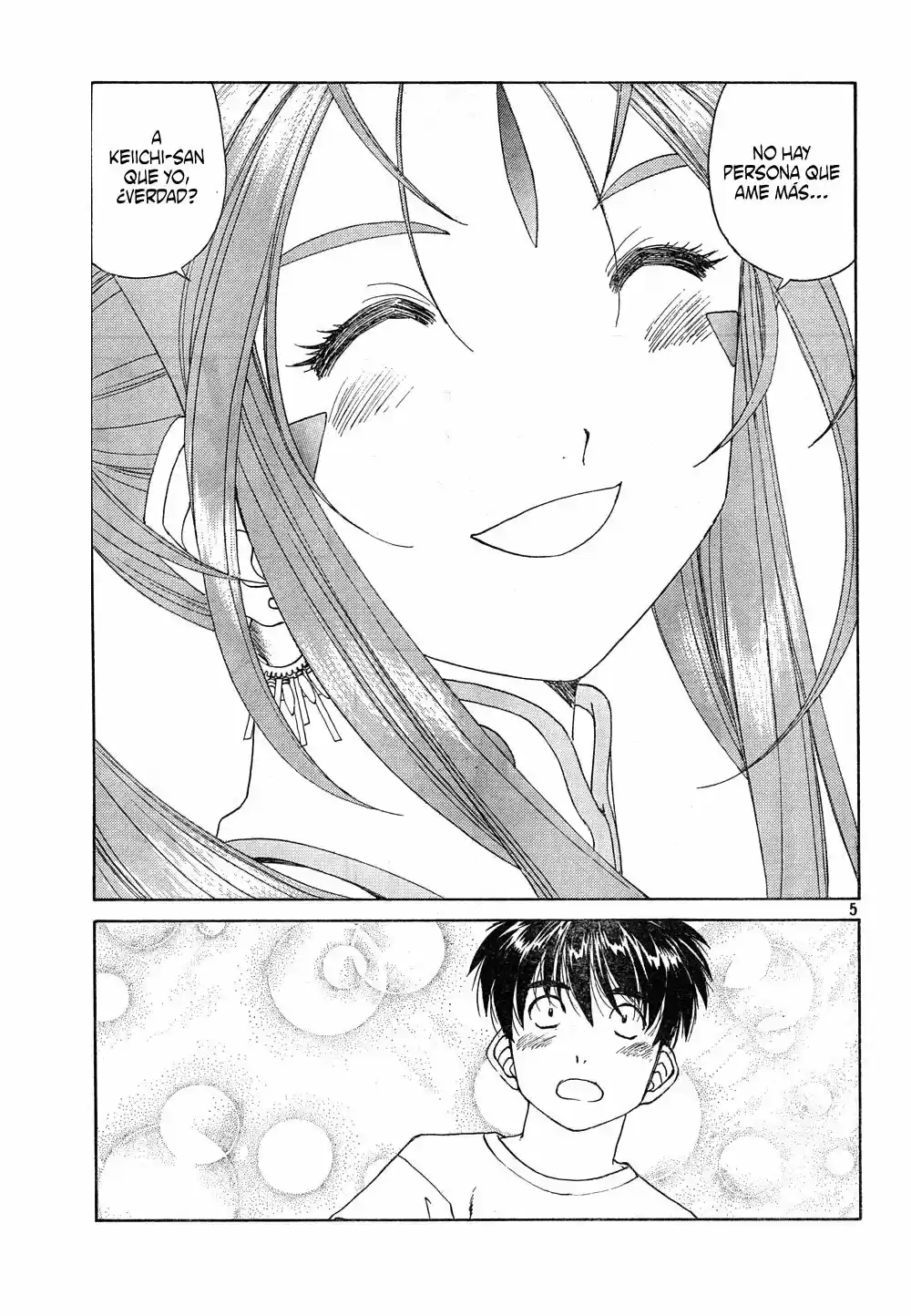 Aa! Megami-sama! capítulo 270, página 5