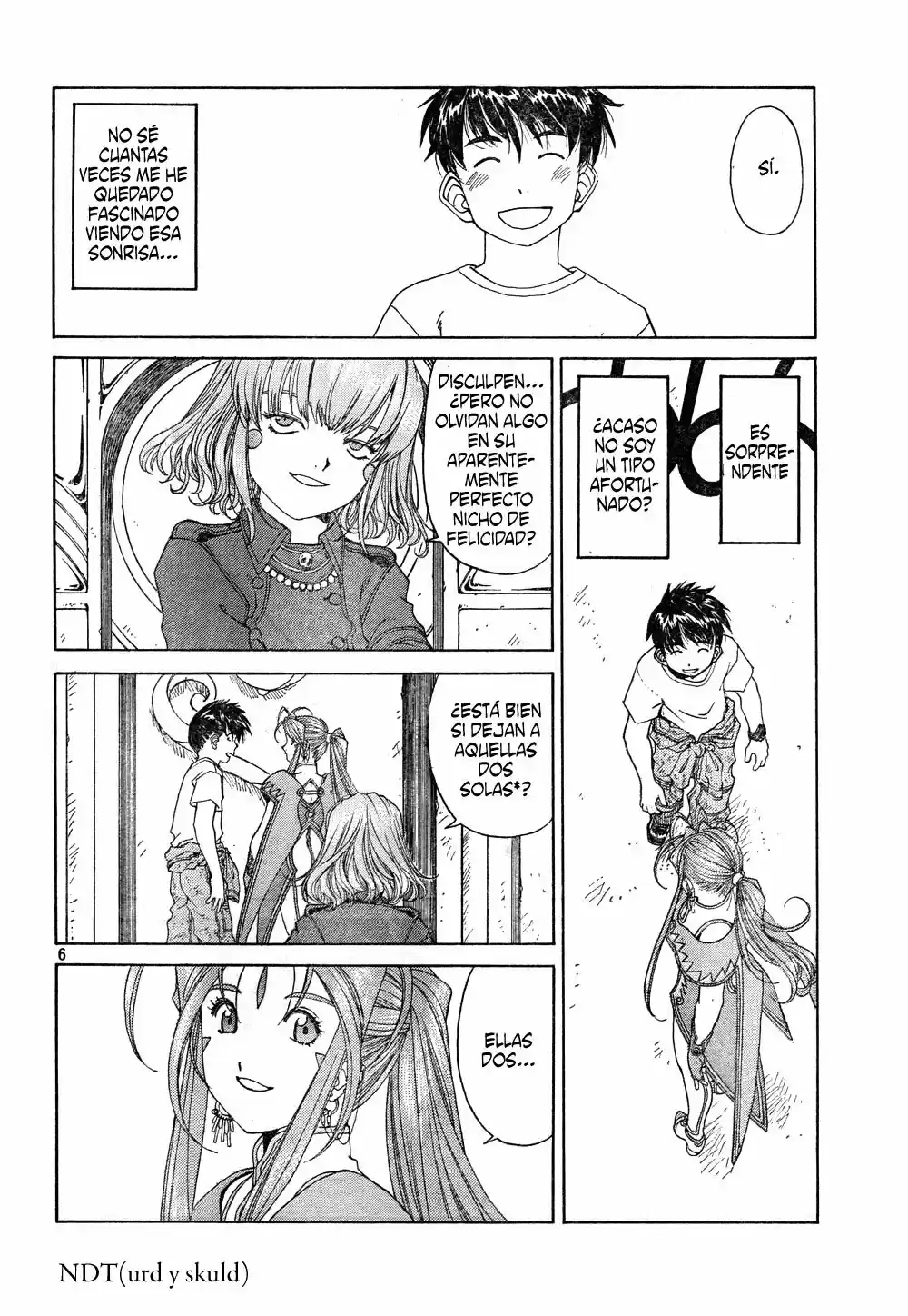 Aa! Megami-sama! capítulo 270, página 6