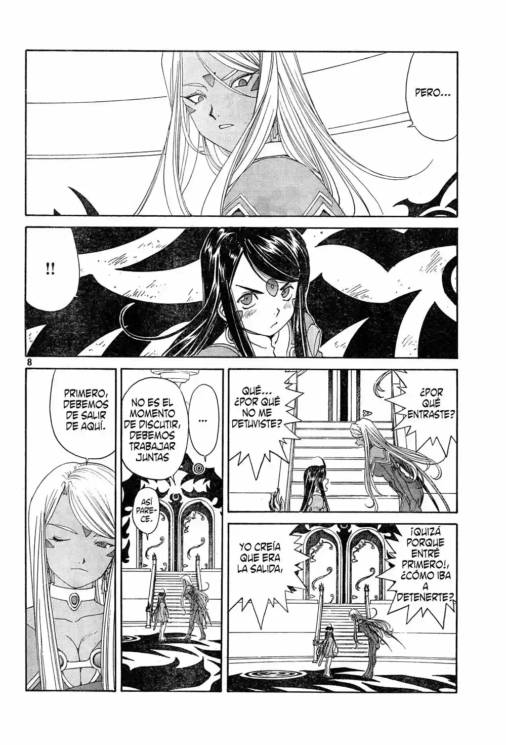 Aa! Megami-sama! capítulo 270, página 8