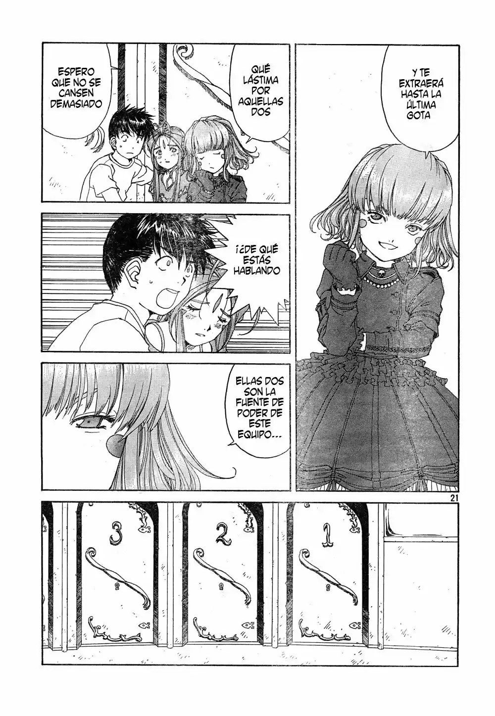 Aa! Megami-sama! capítulo 270, página 21