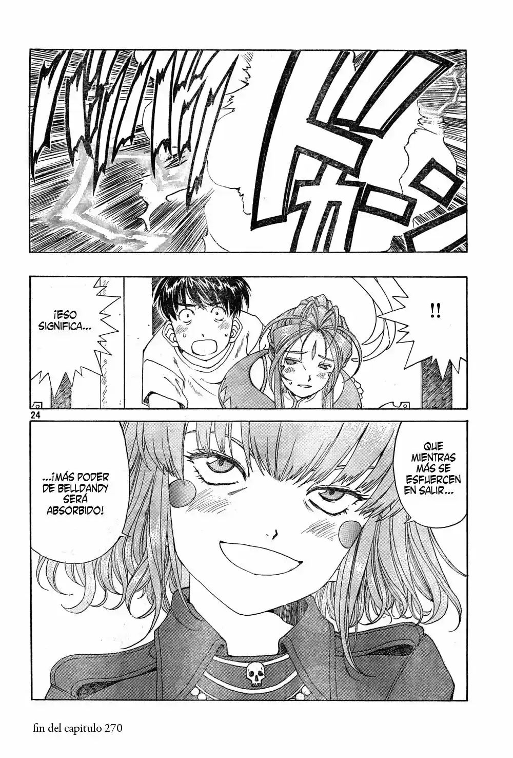 Aa! Megami-sama! capítulo 270, página 24
