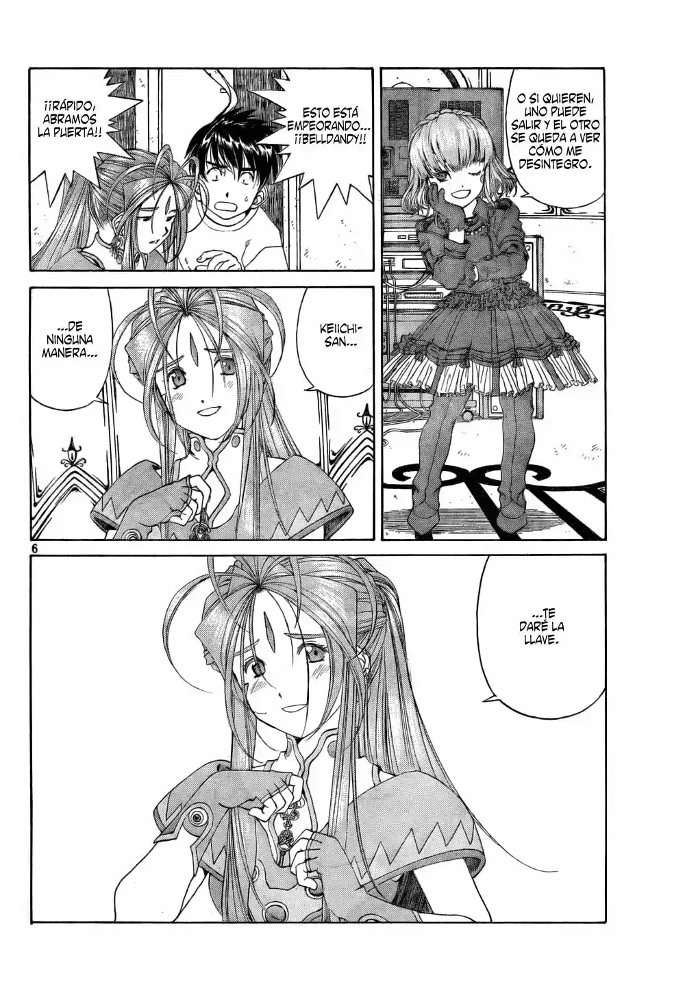 Aa! Megami-sama! capítulo 271, página 6