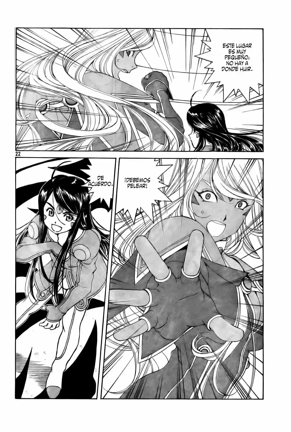 Aa! Megami-sama! capítulo 271, página 21