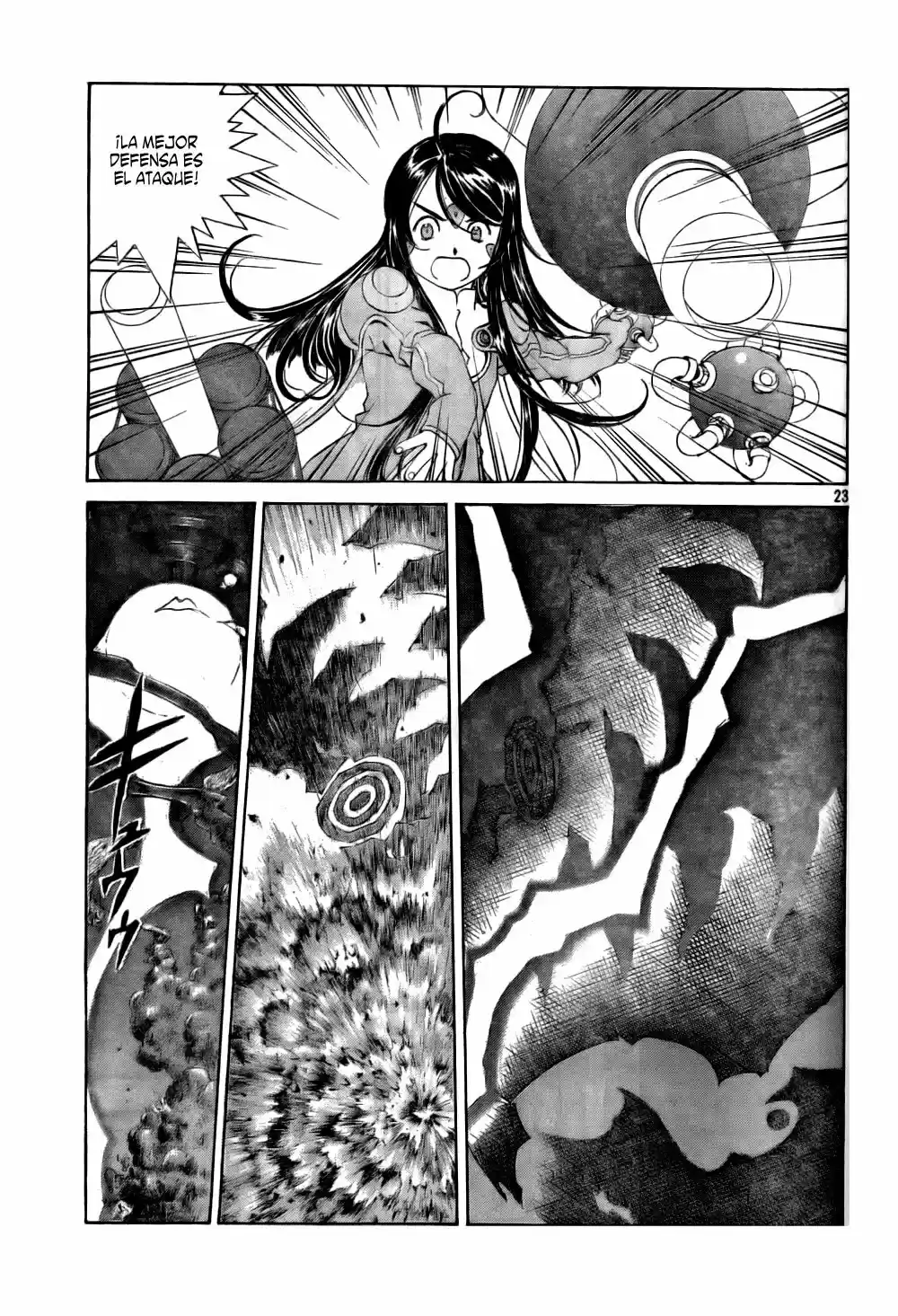 Aa! Megami-sama! capítulo 271, página 22