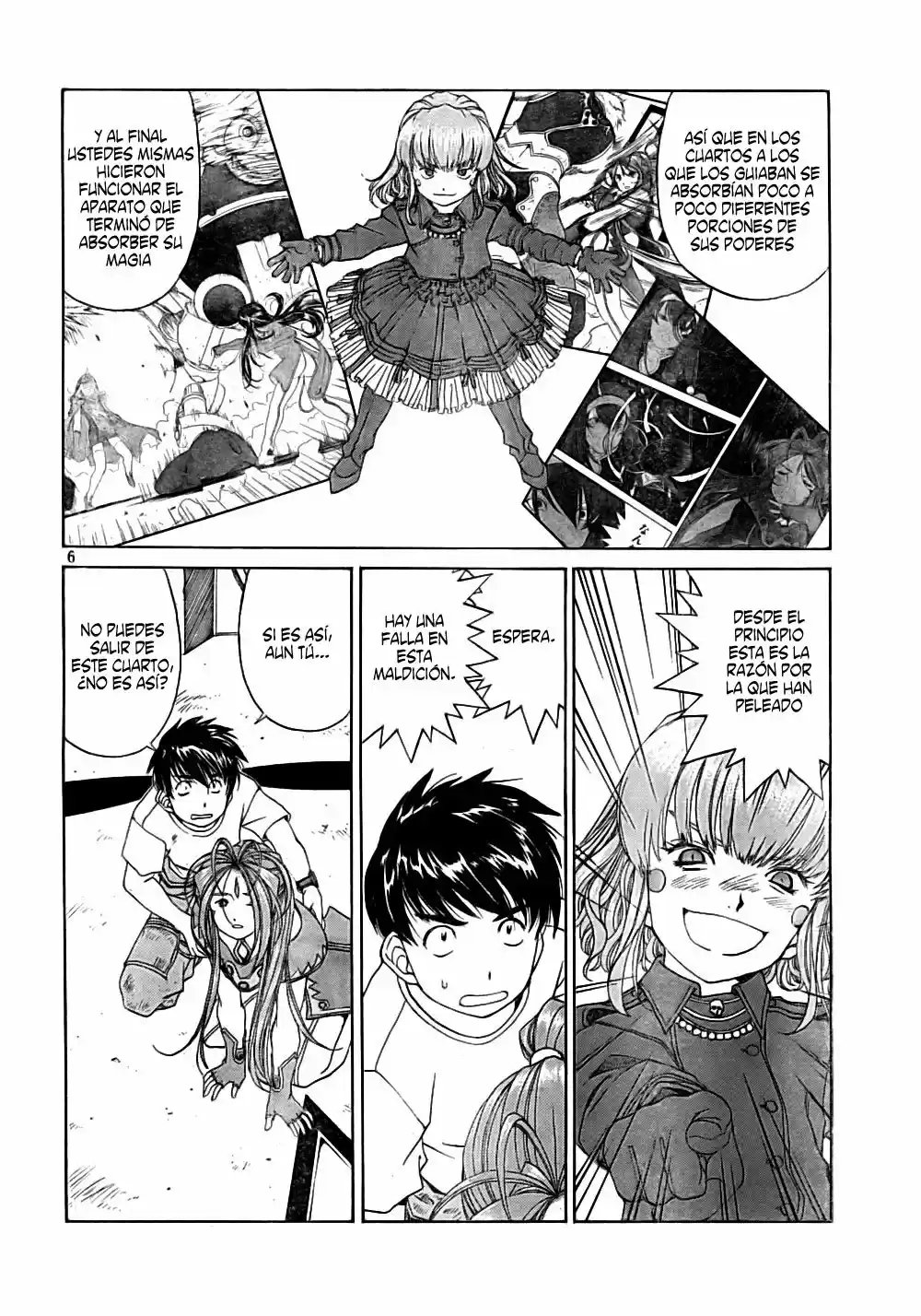 Aa! Megami-sama! capítulo 272, página 7