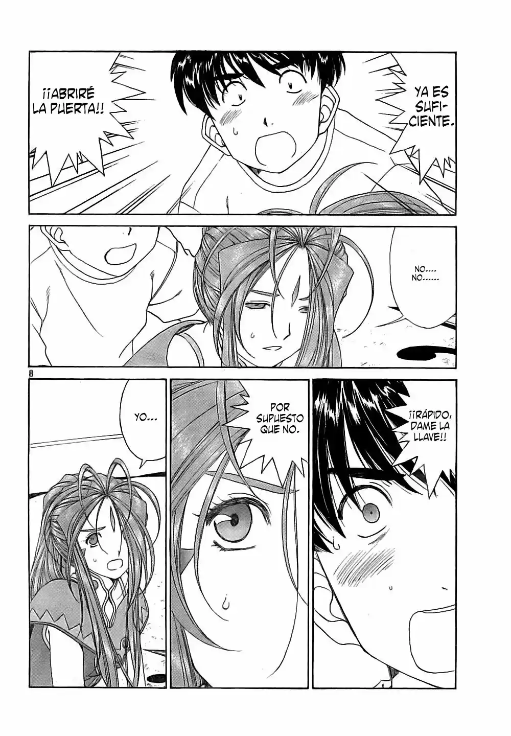 Aa! Megami-sama! capítulo 272, página 9