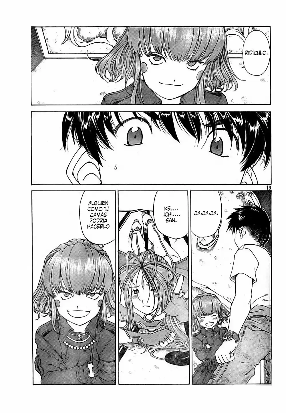 Aa! Megami-sama! capítulo 272, página 14