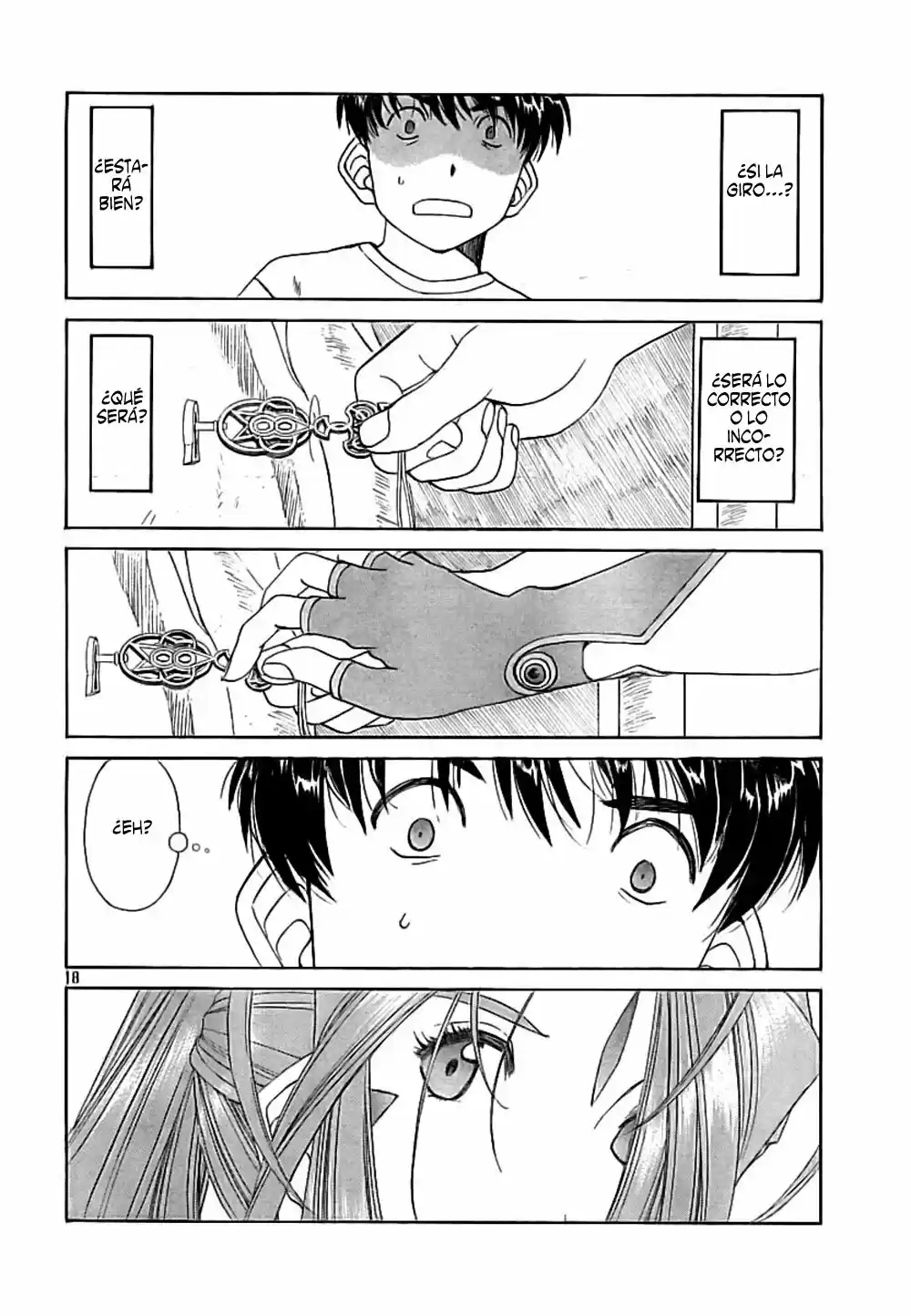 Aa! Megami-sama! capítulo 272, página 19