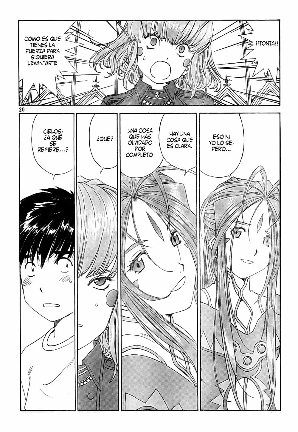 Aa! Megami-sama! capítulo 272, página 21