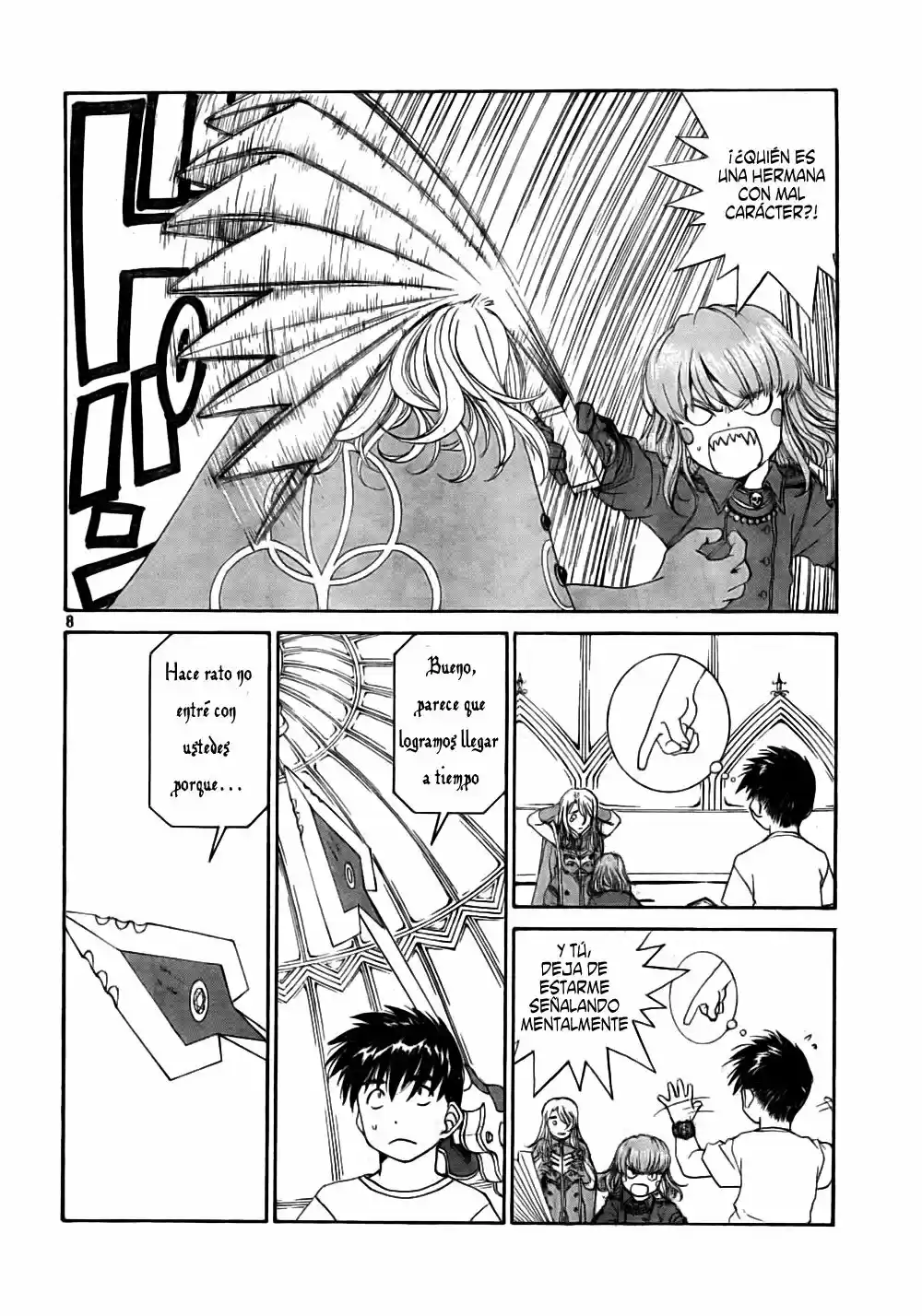 Aa! Megami-sama! capítulo 273, página 8