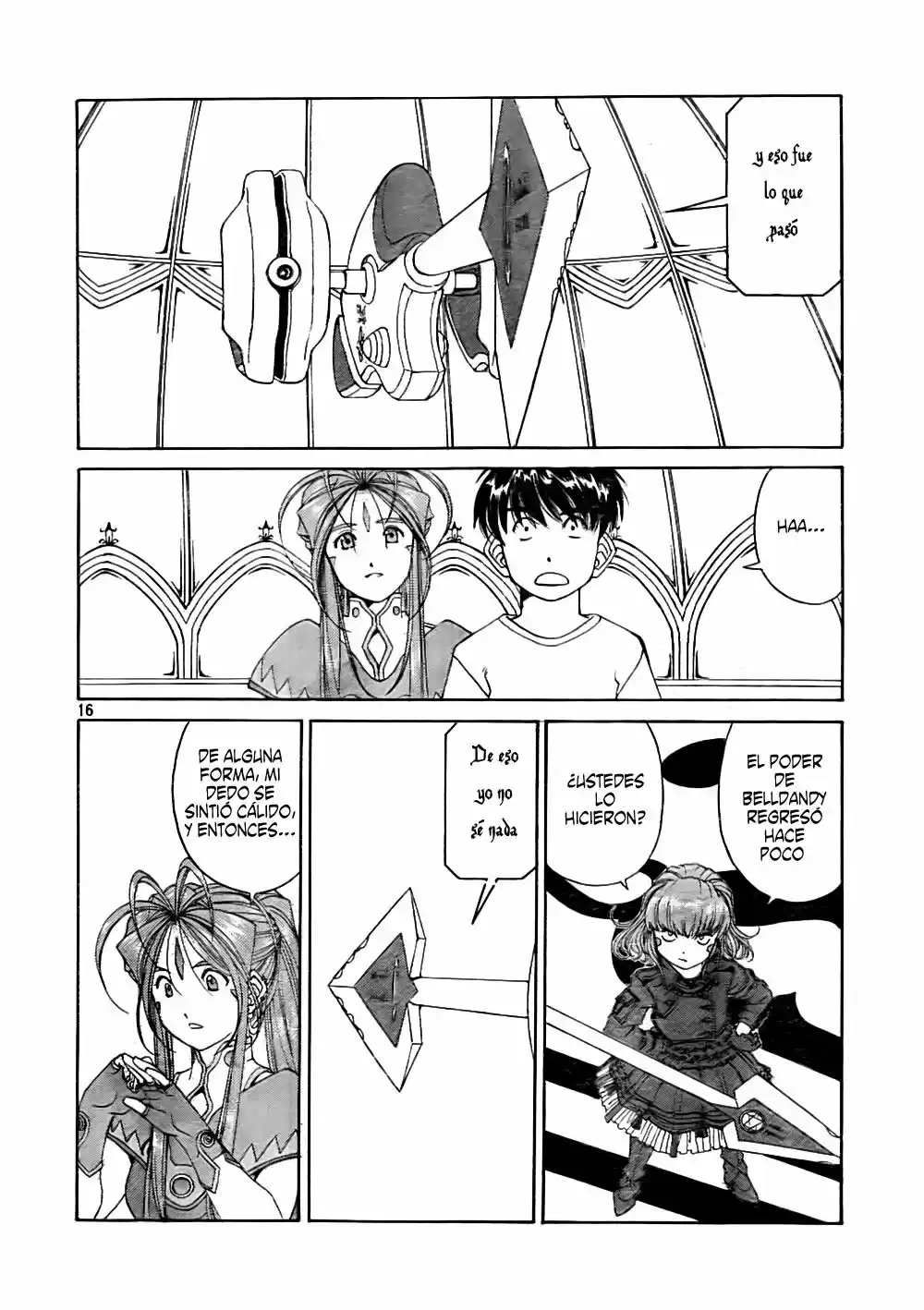 Aa! Megami-sama! capítulo 273, página 16