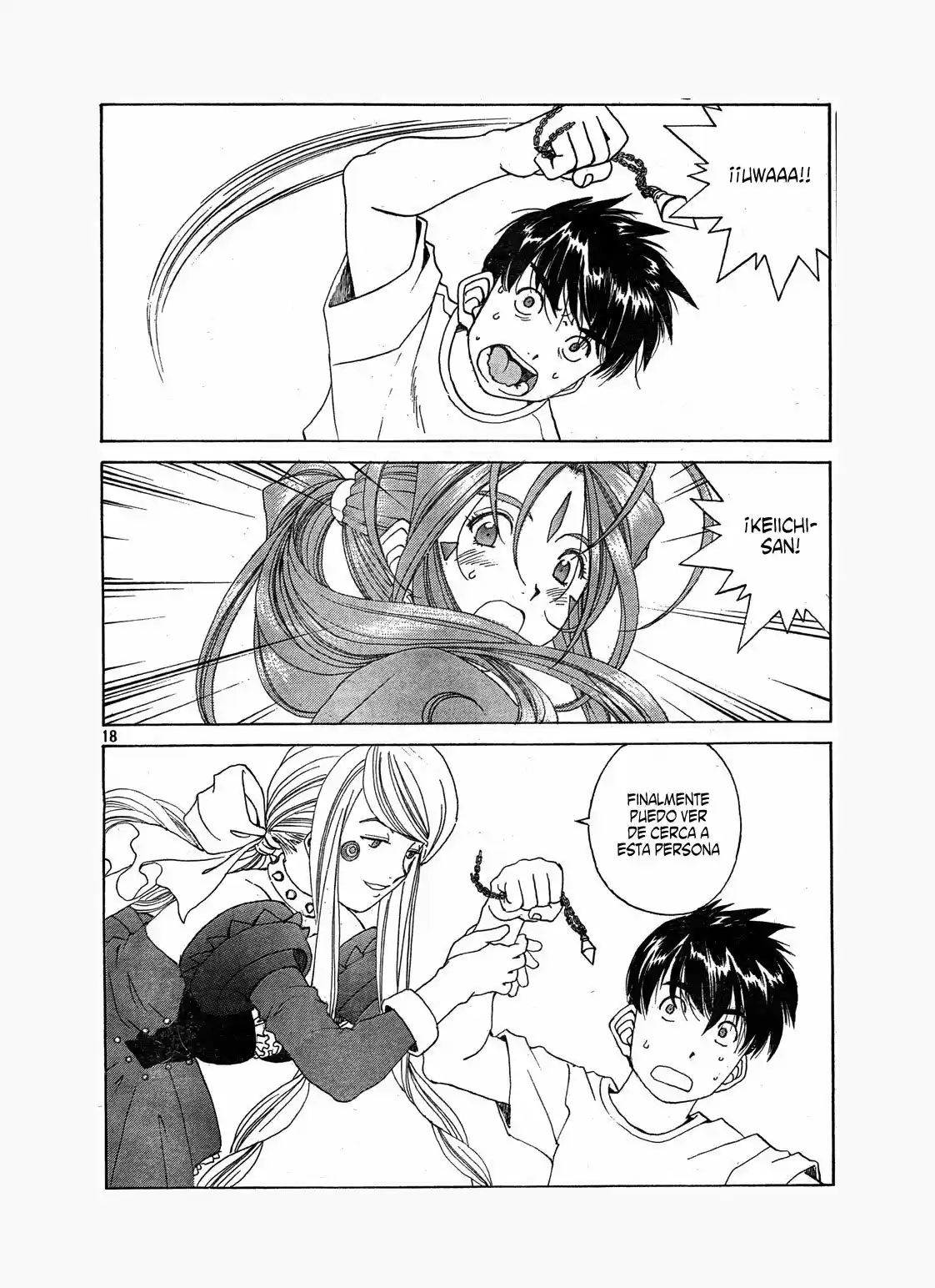 Aa! Megami-sama! capítulo 274, página 17