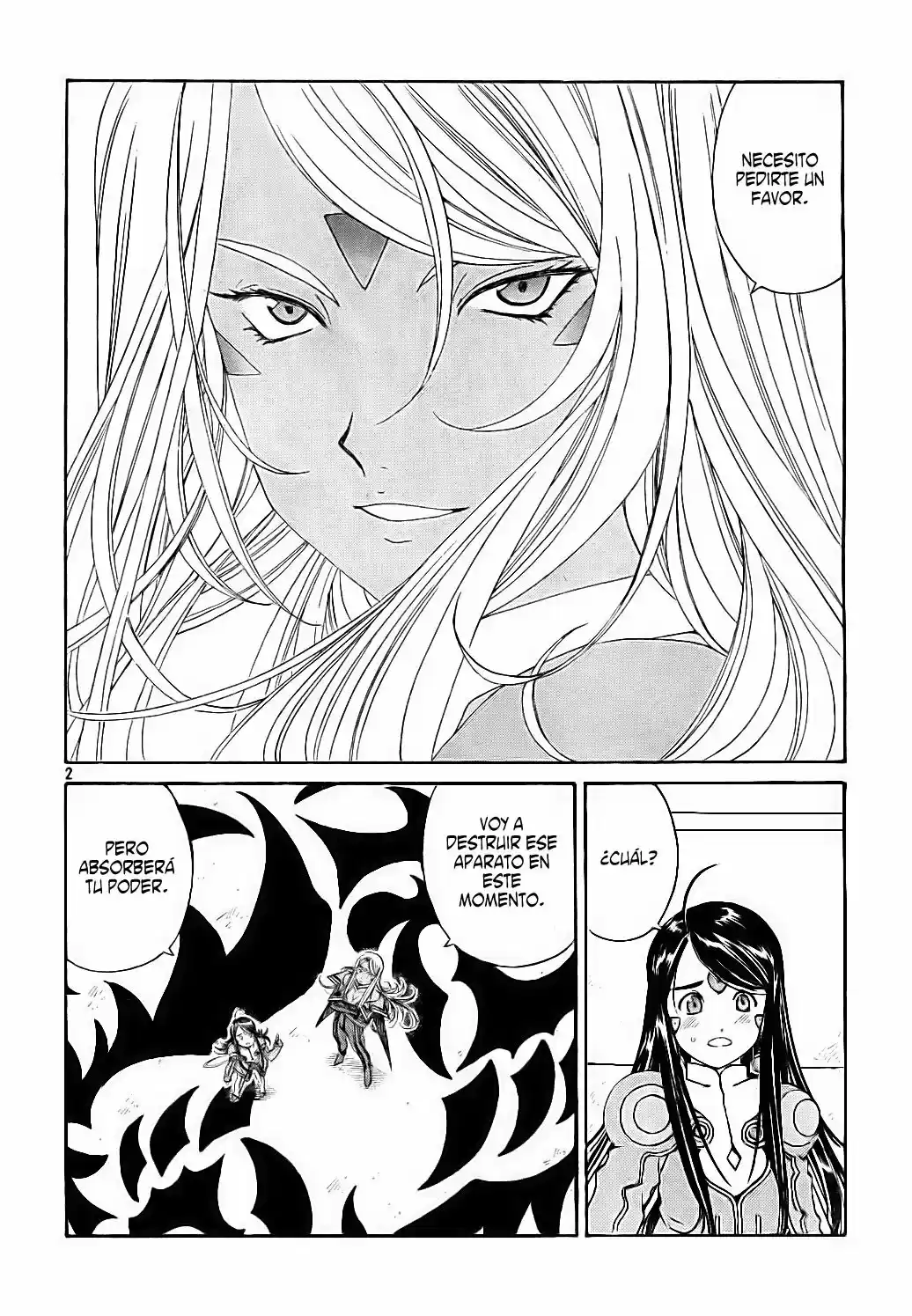 Aa! Megami-sama! capítulo 276, página 2